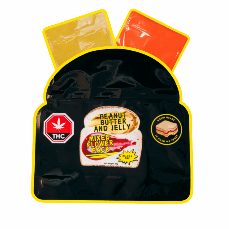 Peanut Butter and Jelly Mixed Flower Pack